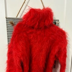 Luxury mohair sweater